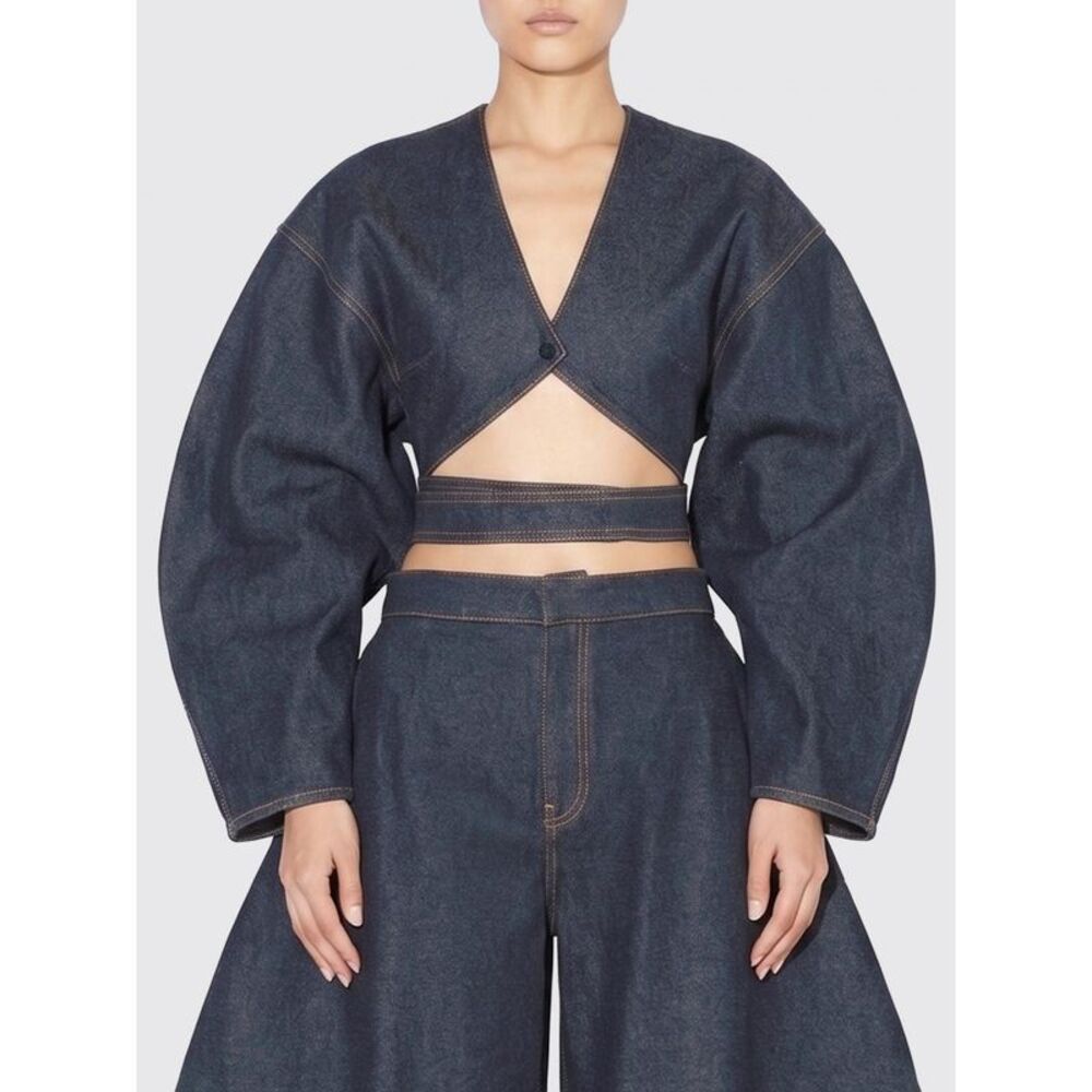 Alaia Jacket Woman Blue